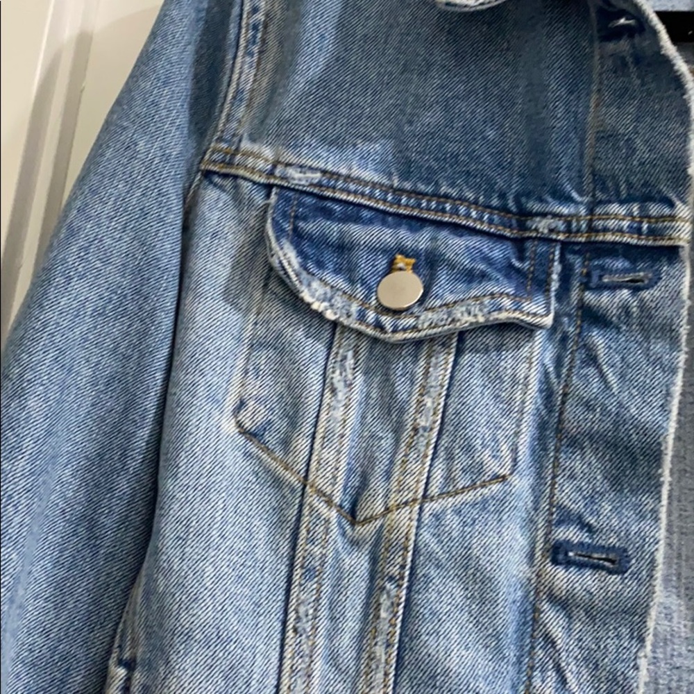 Distressed Denim Jacket - Picture 5 of 5
